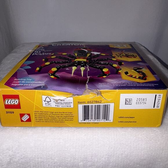 LEGO CREATOR: Wild Animals: Surprising Spider (31159) New & Sealed - Picture 6 of 6